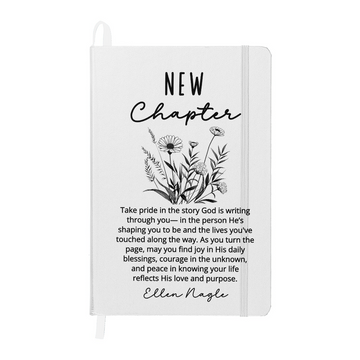 New Chapter Personalized Christian Prayer Journal | Bible Study Notebook