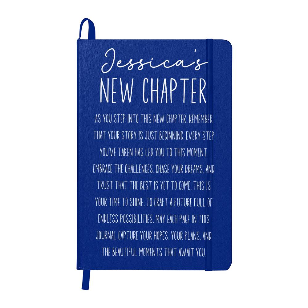 New Chapter Journal | New Beginning Journal - Retirement Gift,  Thoughtful Gift For Friend, Corporate Gifts, Divorce Gift, New Adventure, College