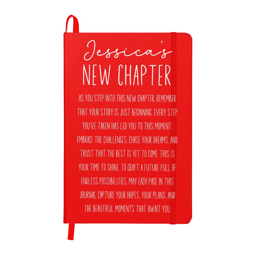 New Chapter Journal | New Beginning Journal - Retirement Gift,  Thoughtful Gift For Friend, Corporate Gifts, Divorce Gift, New Adventure, College