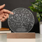 Sobriety Date Custom Star Map Sobriety Gift For Him For Her Recovery Gift Addiction Recovery 1 Year Sober Gift Sober Anniversary Gift Women
