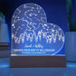 Personalized Star Map LED Light - Romantic Anniversary Gift for Nature Lovers - Custom Night Sky Wedding Keepsake - Christmas Gift for Her