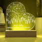 Personalized Star Map LED Light - Romantic Anniversary Gift for Nature Lovers - Custom Night Sky Wedding Keepsake - Christmas Gift for Her