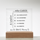 Special Order Personalized Battery Powered Plaque