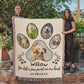 Pet Memorial Gift, Custom Pet Photo Blanket, Pet Remembrance Gift, Custom Pet Memorial Gifts for Pets, Cat Dog Loss Bereavement Gift