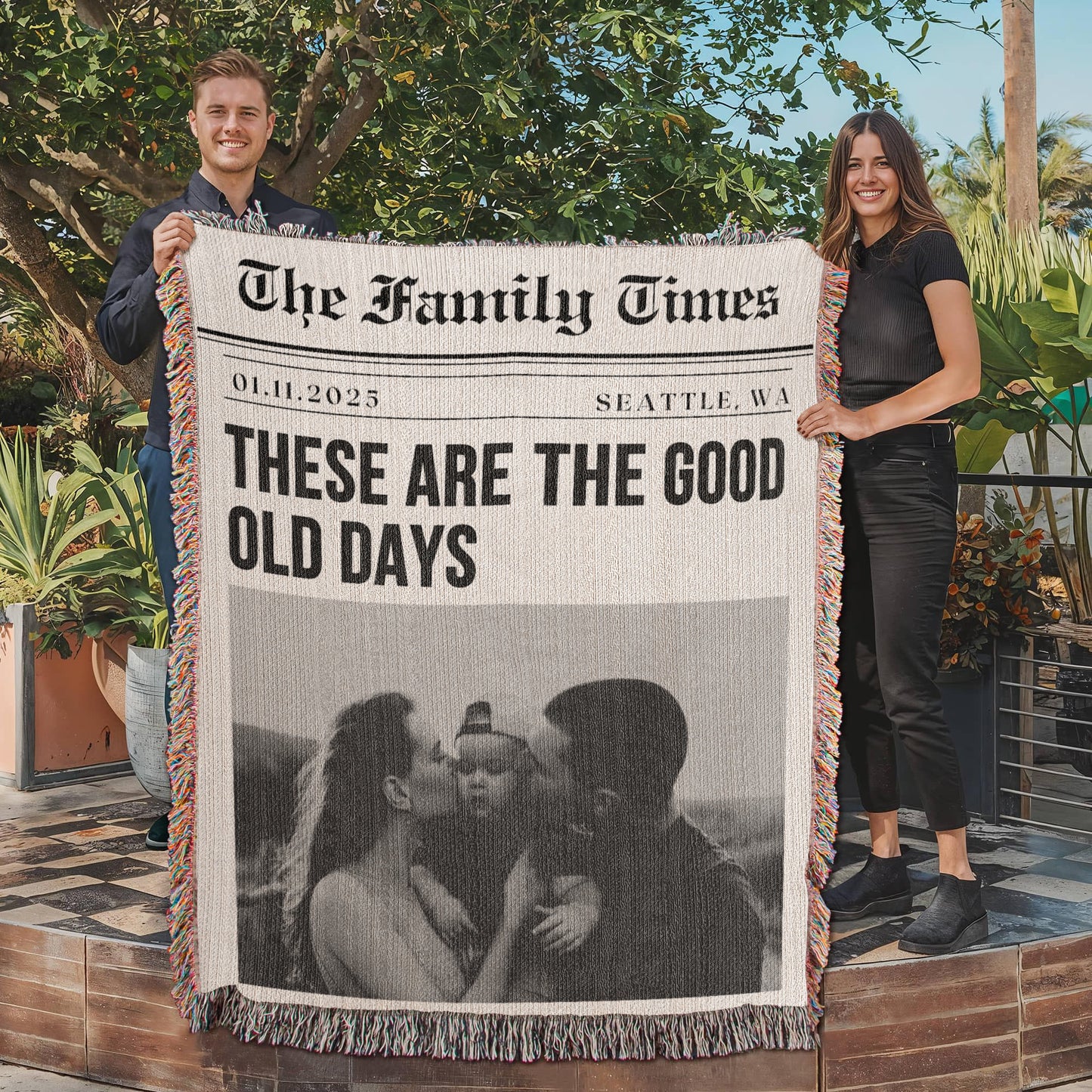 To My Wife Blanket, To My Wife Gift, Christmas Gift for Wife from Husband, Anniversary Gift For Wife, Custom Photo Blanket For Wife Mother's Day