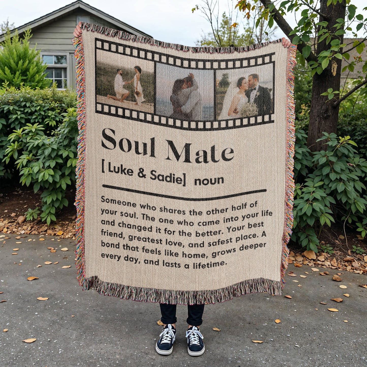 Personalized Soul Mate Definition Print, Valentine's Day Gift, Soulmate definition, Wedding Gift for Him, Couple Definition Gift