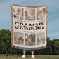 Personalized Grammy Photo Collage, Nana Photo Blanket, Customized Grandma Gift, Mother's Day Photo Collage, Custom Photo Collage Grandma Gifts
