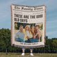 Personalized Family Photo Blanket Custom Gift for Mother's Day Father's Day Anniversary Birthday Gift for Him or Her Gift for Husband Wife