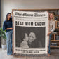 Photo Blanket Personalized Gift for Mom from Son, Mom Gift from Kids Appreciation Gift for Daughter In Law Mothers Day Gift Mother's Day Gift