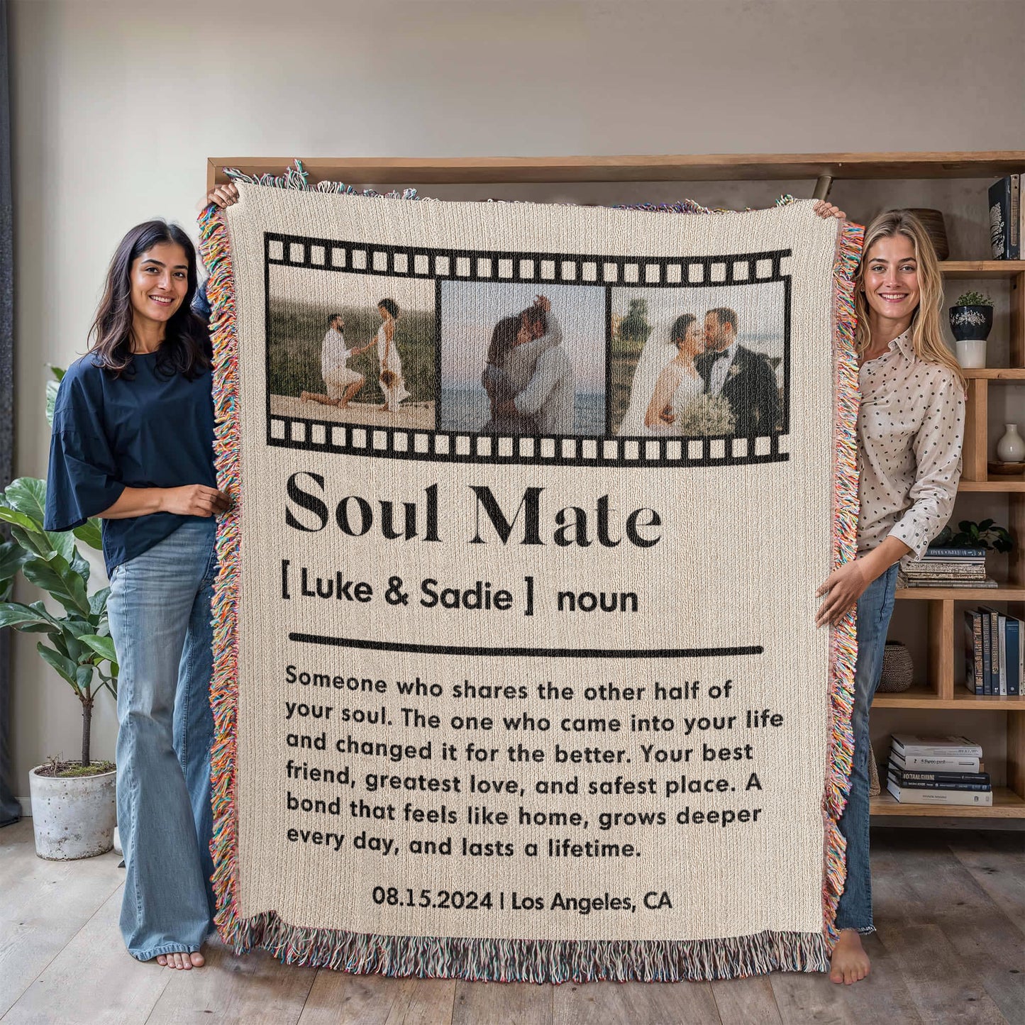Personalized Soul Mate Definition Keepsake Gift, Valentine's Day Gift, Soulmate definition, Wedding Gift for Him or Her, Couple Definition Gift