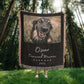 Personalized Pet Photo Blanket Memorial Gift Back To College Remembrance Cat Pet Portrait Dog Memorial Pet Loss Gift Pet Owner Pet Mom