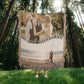 Personalized Wedding Gift for Couple Photo Blanket, Cotton Anniversary Gift for Him or Her, Couple Gifts for New Home Engagement Gift