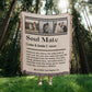 Personalized Soul Mate Definition Keepsake Gift, Valentine's Day Gift, Soulmate definition, Wedding Gift for Him or Her, Couple Definition Gift