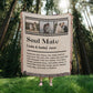 Personalized Soul Mate Definition Print, Valentine's Day Gift, Soulmate definition, Wedding Gift for Him, Couple Definition Gift