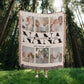 Personalized Nana or Grandma Gift Photo Blanket Birthday Gift for Grandma, Nana Gifts Mothers Day Gift, Mother's Day Gift for Nana Gift from Grandkids