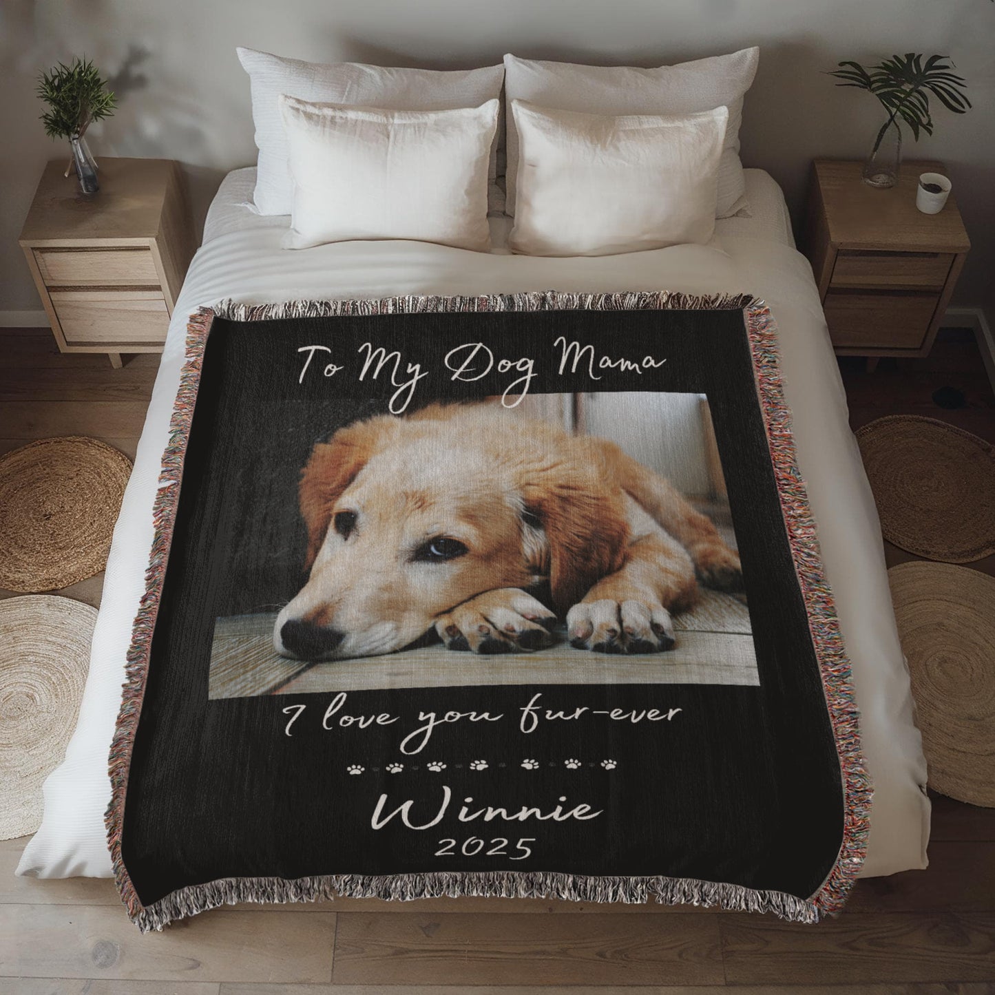 Gift for Dog Mom, Custom Loss of Pet Sympathy Gift with Pet's Picture,Pet Loss Gift,gift for dog cat lover,best dog