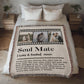 Personalized Soul Mate Definition Print, Valentine's Day Gift, Soulmate definition, Wedding Gift for Him, Couple Definition Gift