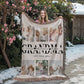 Personalized Nana or Grandma Gift Photo Blanket Birthday Gift for Grandma, Nana Gifts Mothers Day Gift, Mother's Day Gift for Nana Gift from Grandkids