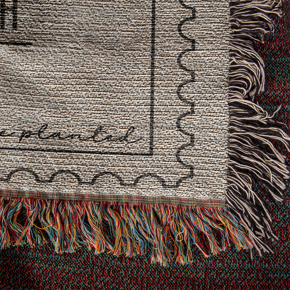 Unique Birthday Gift for Her, Birth Month Flower Blanket with Name, Personalized Gift for Daughter, Granddaughter or Niece