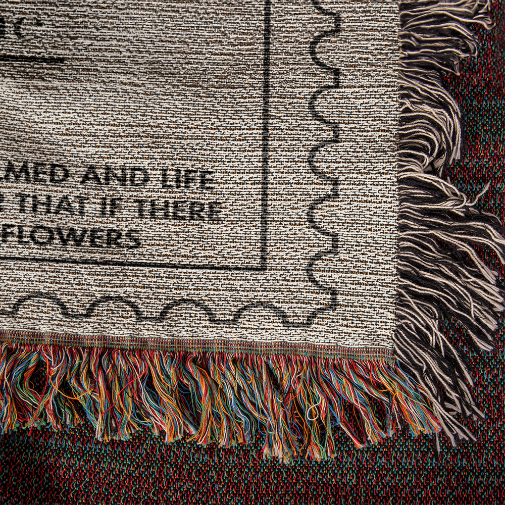 Custom Name Comfort Blanket | Encouragement Gift for Her, Daughter, Granddaughter, Niece