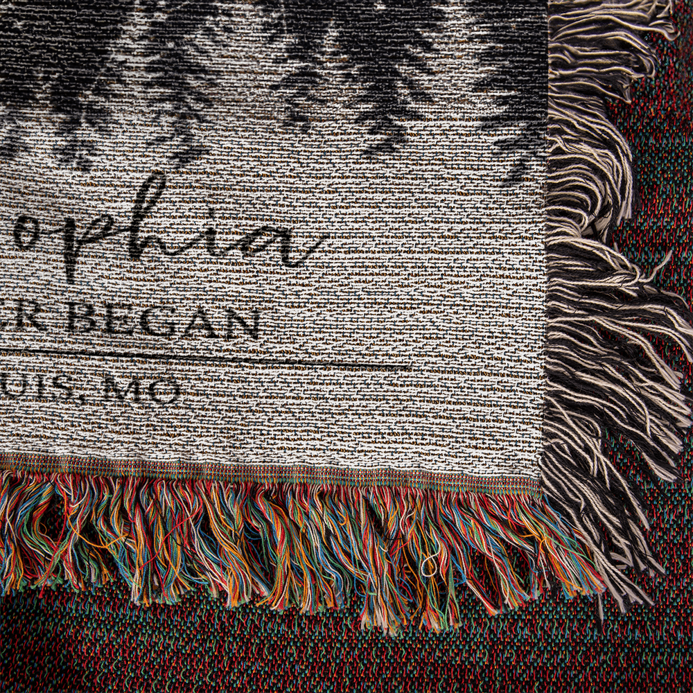 Personalized Night Sky Blanket - Custom Star Map By Date Throws Romantic Anniversary, Wedding, Housewarming, Christmas Gift Ideas