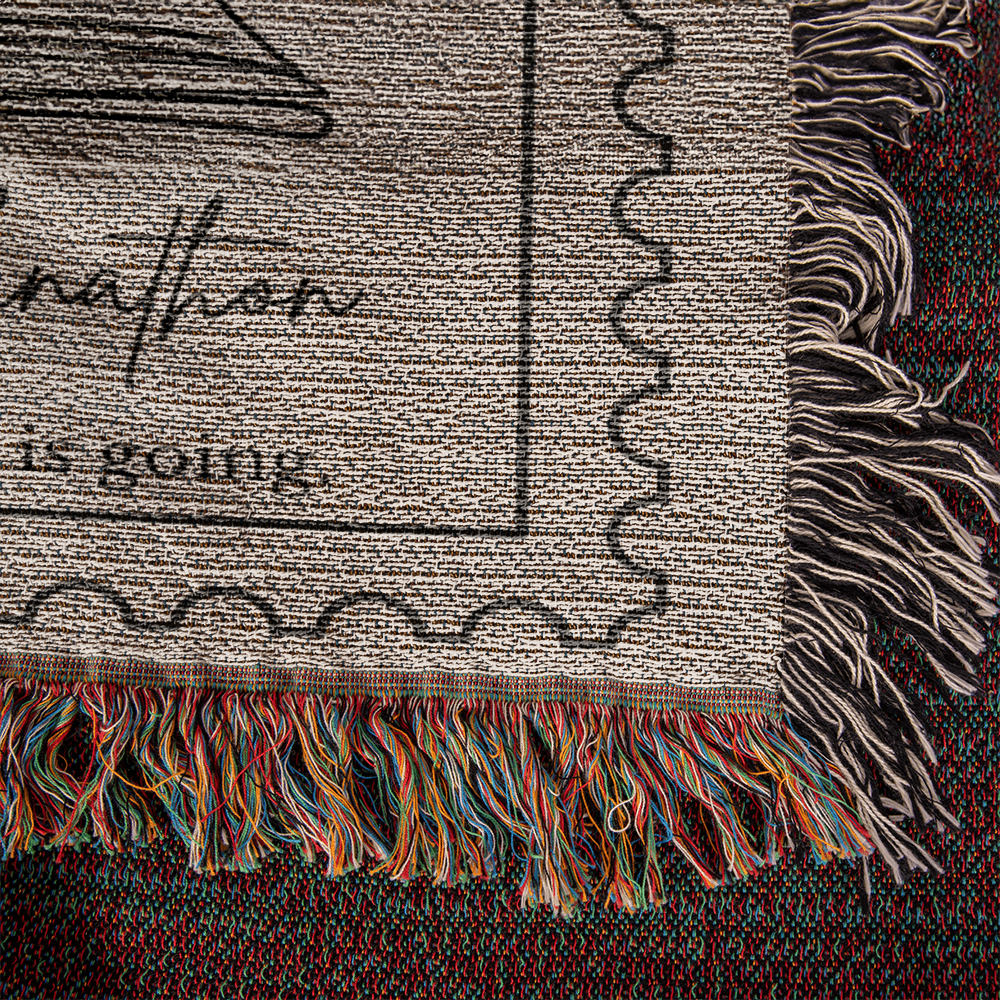 Chapter 2 Personalized Cotton Anniversary Blanket, 2nd Anniversary Gift, Anniversary Gift for Reader, Second Anniversary Cotton