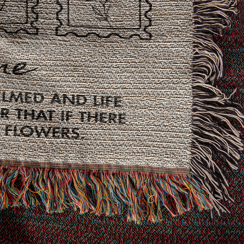 Personalized Hug Blanket Gift |  Comfort Throw for Daughter, Niece, Granddaughter | Encouragement, Mental Health, Anxiety