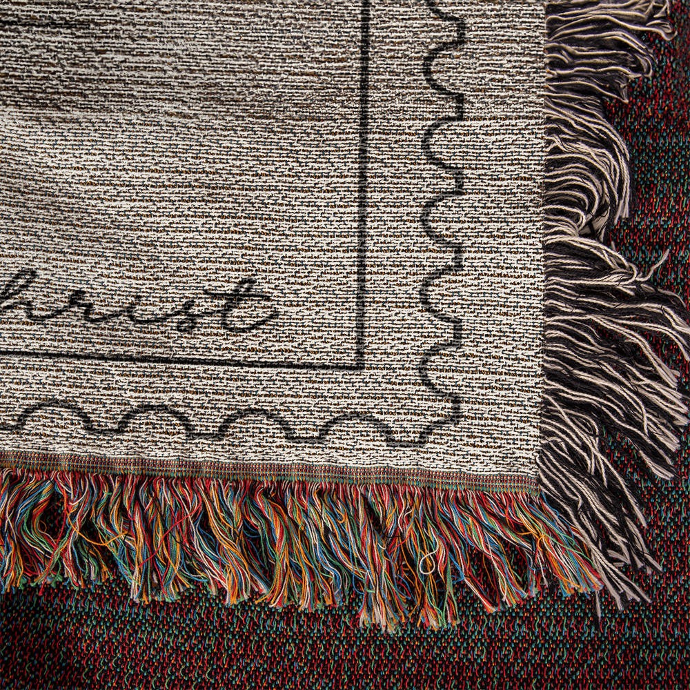 Personalized Birth Flower Name Comfort Blanket, Encouragement Gift, Birthday Gift For Her, Comforting Gift for Teenage Girl