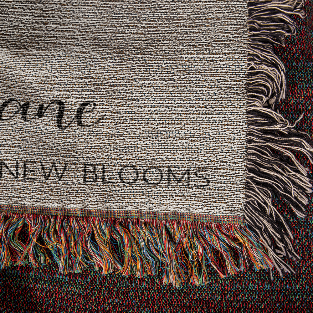 30th Birthday Gift for Her or Him, Chapter 30 Name Blanket, Birth Flower Present, Personalized Gift for 30 Year Old Woman or Daughter