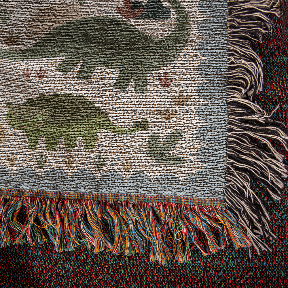 Kids Dinosaur Blanket,Custom Dinosaur Theme Throws, Cute Animal Comfort Blanket, Dinosaur Lover Gift for Kids