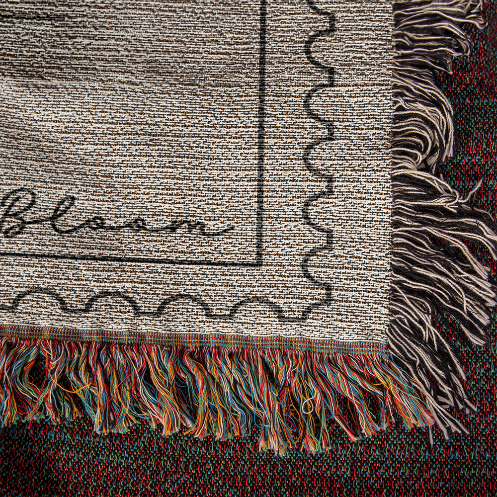 Custom Birth Month Flower Blanket with Name, Milestone Birthday Gift for Her, Personalized Gift for Daughter, Granddaughter or Niece