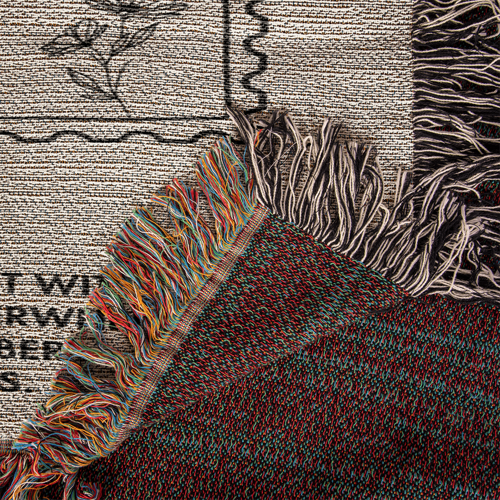 Custom Name Comfort Blanket | Encouragement Gift for Daughter or Granddaughter