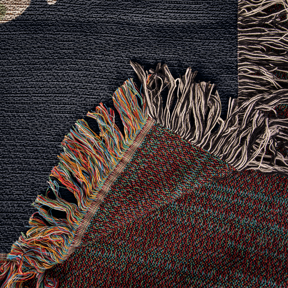 Personalized Couples Blanket with Names & Date | Custom Cotton Throw Wedding Gift, Romantic Christmas Present, Anniversary or Engagement