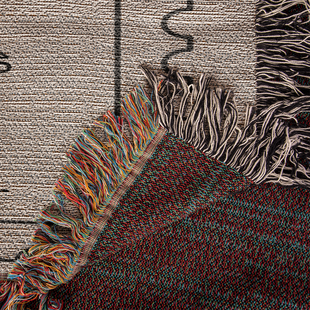 New Chapter Personalized Wedding Gift Woven Blanket | Book Lover Engagement, Anniversary, Housewarming