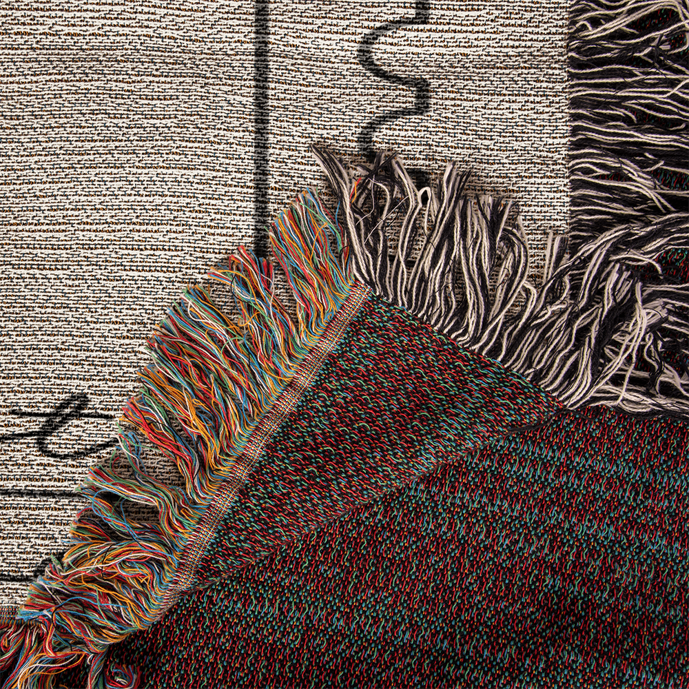 Personalized Birth Flower Name Comfort Blanket, Encouragement Gift, Birthday Gift For Her, Comforting Gift for Teenage Girl