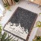 Personalized Wedding Woven Blanket Throws, Custom Star Map By Date Throw, Night Sky Special Date, Outdoors Lovers Gift, Cotton Anniversary Gift