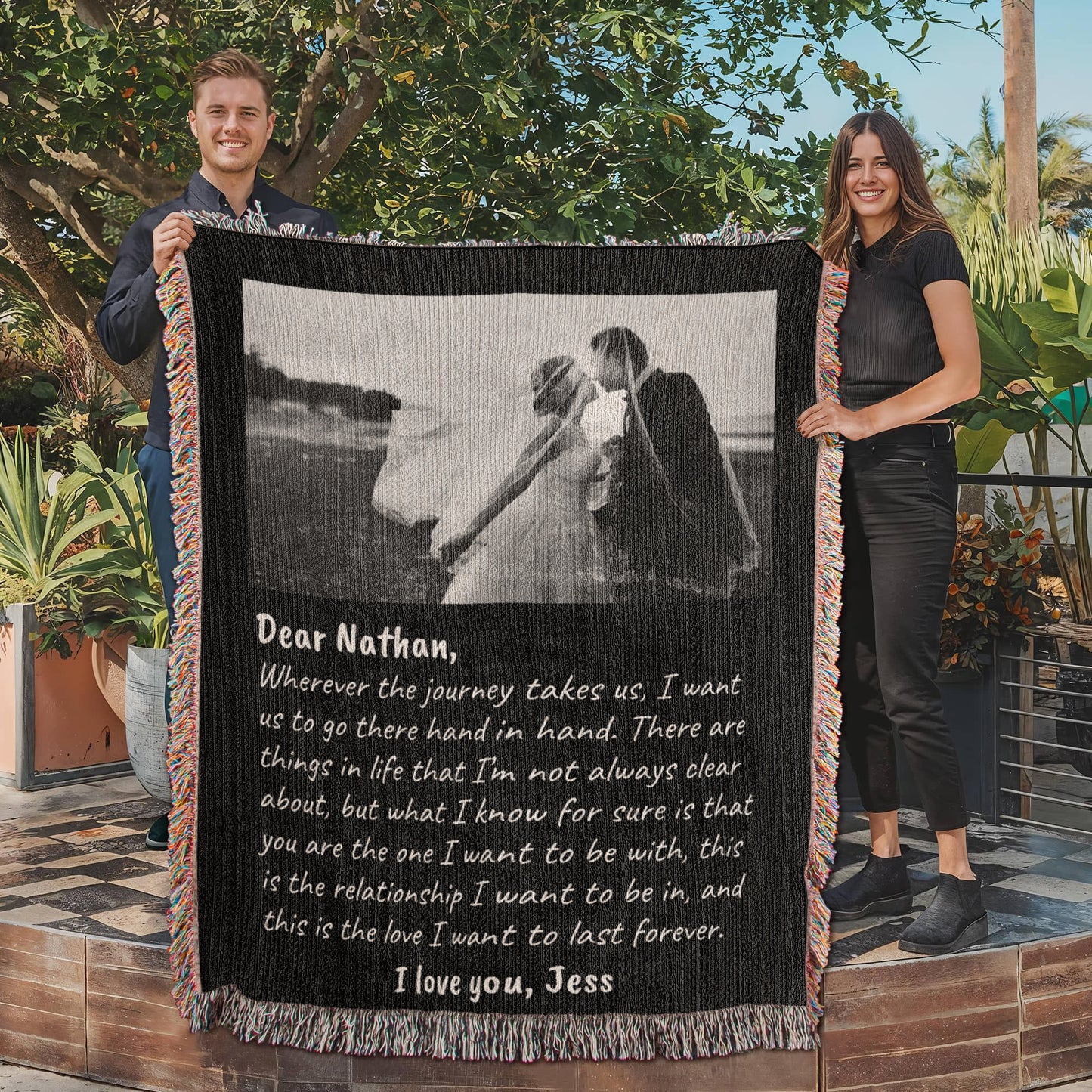 Promise Gift for Him or Her Valentines Day, 1 year anniversary gift for boyfriend dating anniversary gifts wedding anniversary gifts