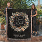 Personalized Couples Blanket with Names & Date | Custom Cotton Throw Wedding Gift, Bridal Shower Present, Anniversary or Engagement