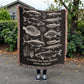 Personalized New Dad Gifts, New Grandpa Gift Fishing | Fisherman Gift from Baby First Father's Day Gift Custom Woven Blanket