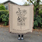 Unique Birthday Gift for Her, Birth Month Flower Blanket with Name, Personalized Gift for Daughter, Granddaughter or Niece