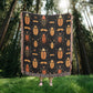 Woven Beetle Blanket | Woven Insect Throw Blanket | Bug Throw Blanket | Blanket Gift | Christmas Gift | Birthday Gift | Housewarming Gift