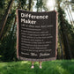 Personalized Difference Maker Gift, Difference Maker Definition with Name, Coach Gift for Teacher, Mentor Appreciation Gift, Leader Gift