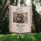 Dog Memorial Blanket Pet Memorial Gift Custom Loss of Pet Sympathy Gift with Pet's Picture, Pet Loss Gift for dog cat lover, best dog