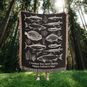 Personalized Father's Day Gift for Dad or Grandpa | We hooked the best | Fishing | Fisherman | Dad | Grandpa | Papa | Opa | Grandkids Gift