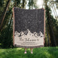 Personalized Star Map by Date Couples Blanket, Custom Wedding  Gift, Cotton Anniversary Gift, Mountain Couple Christmas Gift for Xmas