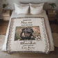 Dog Memorial Blanket Pet Memorial Gift Custom Loss of Pet Sympathy Gift with Pet's Picture, Pet Loss Gift for dog cat lover, best dog