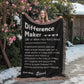 Personalized Difference Maker Blanket, Custom Difference Maker Definition gift, Gift for Mom, Coworker Birthday gift, Mentor gift, Gift for Leader