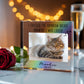 Personalized Pet Memorial Gift - Acrylic Photo Block - Cat or Dog Loss Gift,  Condolence Sympathy Rainbow Bridge