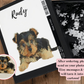 Cartoon Pet Portrait From Photo Custom Puzzle | Dog Cartoon Portrait Cat  Personalized Pet Lover Gift, Pet Memorial Gift