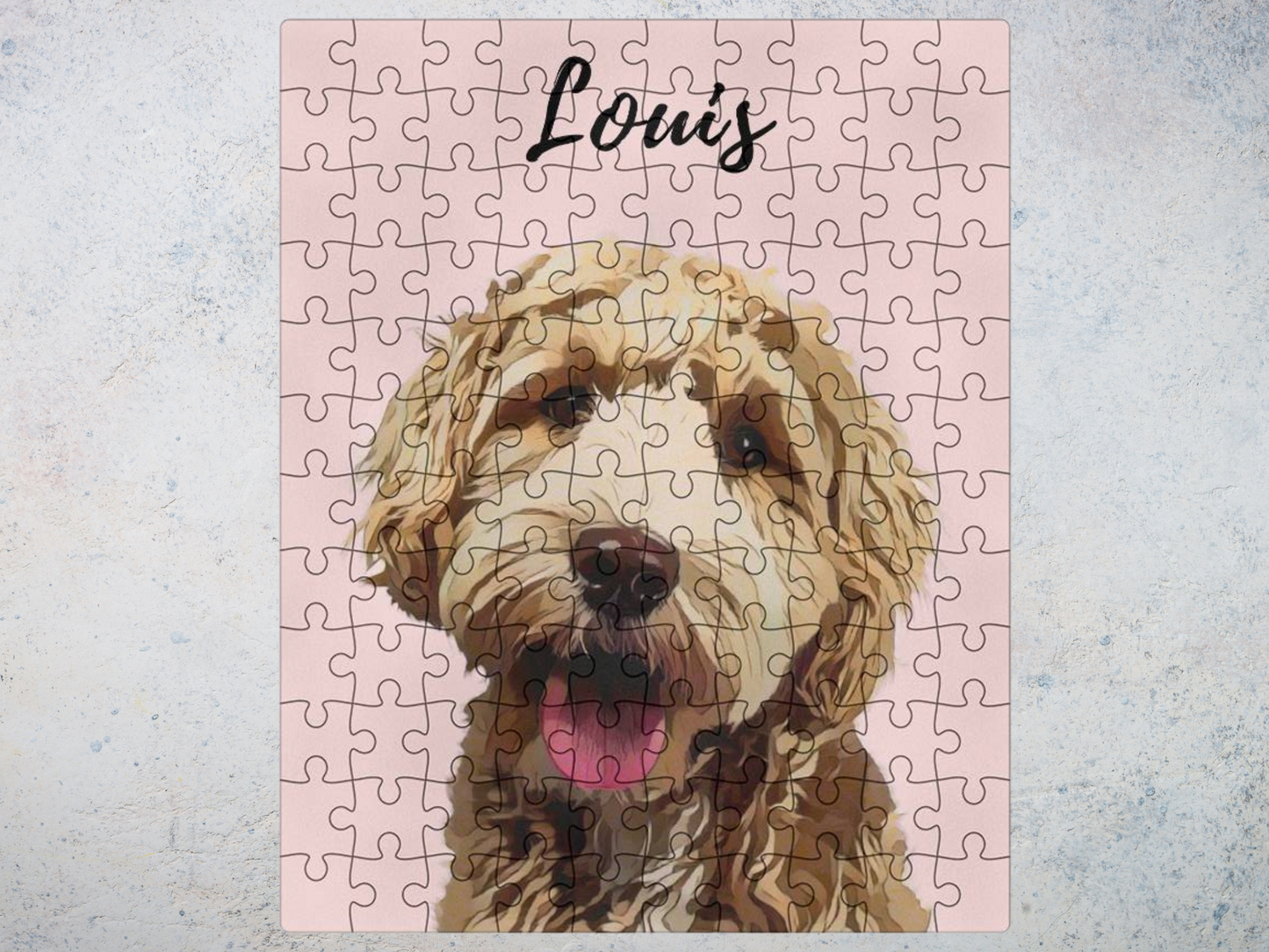 Custom Pet Portraits Using Pet Photo Puzzle Personalized Dog Portraits Cat Portraits Custom Dog Portraits Custom Pet Art Pet Drawing